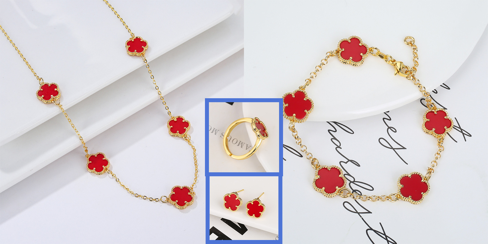 Premium Titanium Jewellery Set