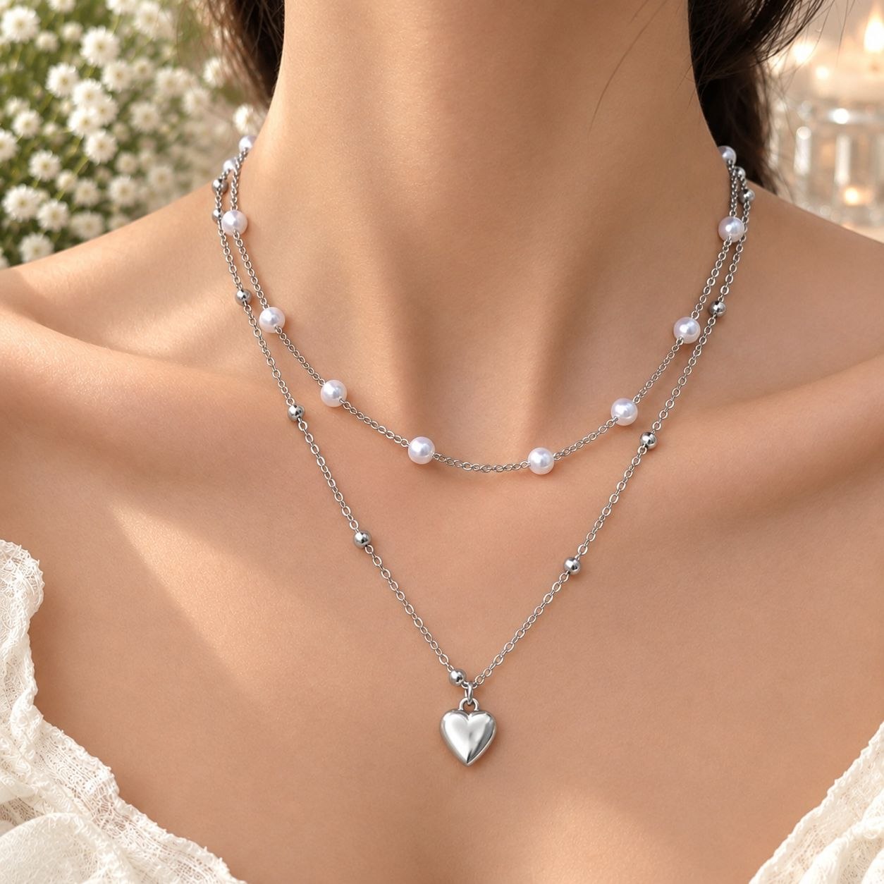DOUBLE LAYER HEART PENDANT (JP09)
