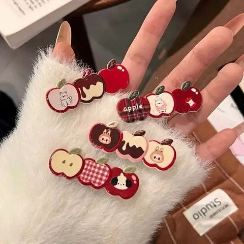 APPLE HAIR CLIP 3in1 (HX-25)